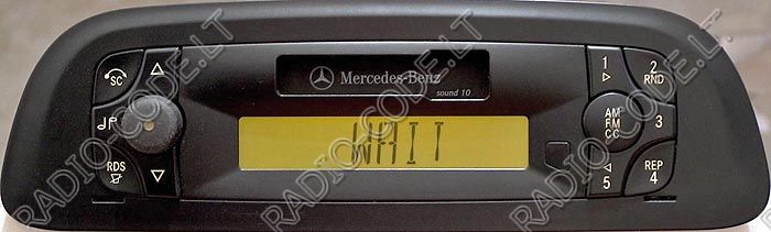 Mercedes sprinter sound 10 radio code
