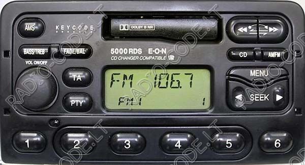 98 Ford festiva radio code #1